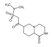 N,N-dimethyl-2-oxo-2-(1-oxooctahydro-2H-pyrido[1,2-a]pyrazin-7-yl)ethane-1-sulfonamide CAS:691004-14-5 manufacturer & supplier