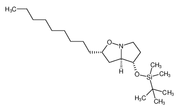 (2S,3aR,4S)-4-((tert-butyldimethylsilyl)oxy)-2-nonylhexahydropyrrolo[1,2-b]isoxazole CAS:691006-88-9 manufacturer & supplier