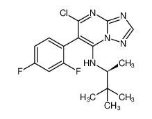 (S)-5-chloro-6-(2,4-difluorophenyl)-N-(3,3-dimethylbutan-2-yl)-[1,2,4]triazolo[1,5-a]pyrimidin-7-amine CAS:691011-50-4 manufacturer & supplier