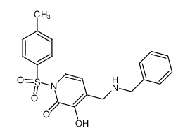 4-(Benzylaminomethyl)-3-hydroxy-1-(toluene-4-sulfonyl)-1H-pyridin-2-one CAS:691013-11-3 manufacturer & supplier