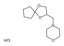 4-(1,4-Dioxa-spiro[4.4]non-2-ylmethyl)-morpholine; hydrochloride CAS:69110-45-8 manufacturer & supplier