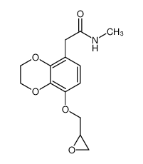 N-methyl-2-(8-(oxiran-2-ylmethoxy)-2,3-dihydrobenzo[b][1,4]dioxin-5-yl)acetamide CAS:69114-40-5 manufacturer & supplier