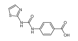 4-(1,3-thiazol-2-ylcarbamoylamino)benzoic acid CAS:69123-59-7 manufacturer & supplier