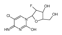 4-amino-5-chloro-1-[(2R,3S,4R,5R)-3-fluoro-4-hydroxy-5-(hydroxymethyl)oxolan-2-yl]pyrimidin-2-one CAS:69123-92-8 manufacturer & supplier