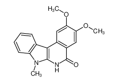 2,3-dimethoxy-7-methyl-6,7-dihydro-indolo[2,3-c]isoquinolin-5-one CAS:69125-15-1 manufacturer & supplier