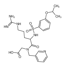 {[5-Guanidino-2-(3-isopropoxy-benzenesulfonylamino)-pentanoyl]-pyridin-3-ylmethyl-amino}-acetic acid CAS:69129-17-5 manufacturer & supplier