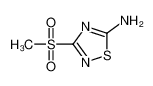 3-methylsulfonyl-1,2,4-thiadiazol-5-amine CAS:6913-19-5 manufacturer & supplier