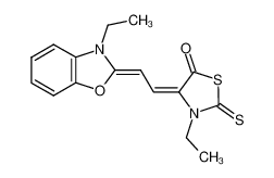 3-ethyl-4-[2-(3-ethyl-3H-benzooxazol-2-ylidene)-ethylidene]-2-thioxo-thiazolidin-5-one CAS:6913-32-2 manufacturer & supplier