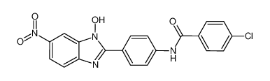 4-chloro-N-(4-(1-hydroxy-6-nitro-1H-benzo[d]imidazol-2-yl)phenyl)benzamide CAS:691354-03-7 manufacturer & supplier