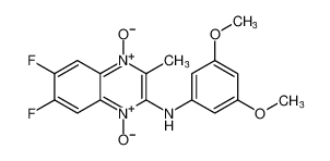 2-((3,5-dimethoxyphenyl)amino)-6,7-difluoro-3-methylquinoxaline 1,4-dioxide CAS:691357-25-2 manufacturer & supplier