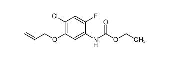 Carbamic acid, [4-chloro-2-fluoro-5-(2-propenyloxy)phenyl]-, ethyl ester CAS:691362-65-9 manufacturer & supplier