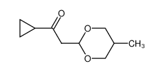 2-(2-cyclopropyl-2-oxo-ethyl)-5-methyl-1,3-dioxane CAS:691363-80-1 manufacturer & supplier