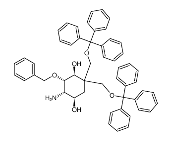 1,4-Cyclohexanediol,5-amino-6-(phenylmethoxy)-2,2-bis[(triphenylmethoxy)methyl]-,(1S,4R,5S,6S)- CAS:691371-50-3 manufacturer & supplier