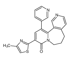 10-(4-methylthiazol-2-yl)-12-(pyridin-3-yl)-6,7-dihydrodipyrido[1,2-a:3',4'-c]azepin-9(5H)-one CAS:691387-29-8 manufacturer & supplier