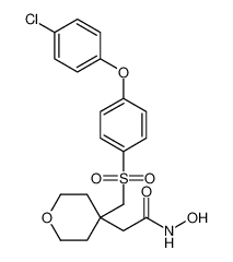 2-(4-(((4-(4-chlorophenoxy)phenyl)sulfonyl)methyl)tetrahydro-2H-pyran-4-yl)-N-hydroxyacetamide CAS:691390-14-4 manufacturer & supplier