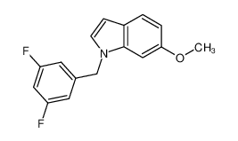 1-(3,5-difluoro-benzyl)-6-methoxy-1H-indole CAS:691399-31-2 manufacturer & supplier