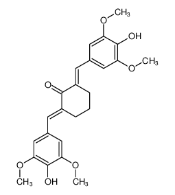 2,6-bis((E)-4-hydroxy-3,5-dimethoxybenzylidene)cyclohexan-1-one CAS:691401-70-4 manufacturer & supplier