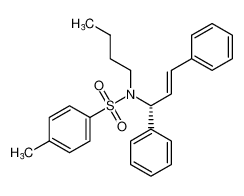 (R,E)-N-butyl-N-(1,3-diphenylallyl)-4-methylbenzenesulfonamide CAS:691407-92-8 manufacturer & supplier