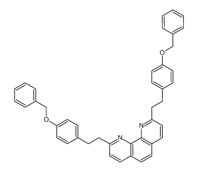 2,9-Bis-[2-(4-benzyloxy-phenyl)-ethyl]-[1,10]phenanthroline CAS:691413-53-3 manufacturer & supplier