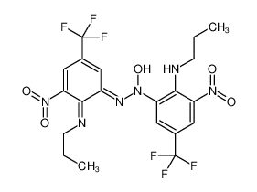 N-[3-nitro-2-(propylamino)-5-(trifluoromethyl)phenyl]-N-[(E)-[5-nitro-6-propylimino-3-(trifluoromethyl)cyclohexa-2,4-dien-1-ylidene]amino]hydroxylamine CAS:69145-29-5 manufacturer & supplier