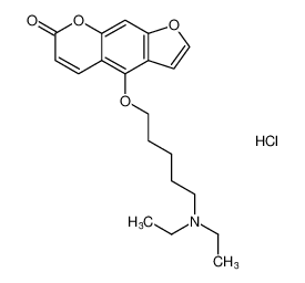 4-((5-(diethylamino)pentyl)oxy)-7H-furo[3,2-g]chromen-7-one hydrochloride CAS:69150-21-6 manufacturer & supplier