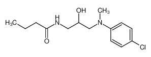 N-{3-[(4-Chloro-phenyl)-methyl-amino]-2-hydroxy-propyl}-butyramide CAS:69156-48-5 manufacturer & supplier