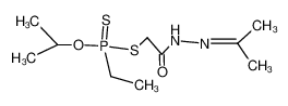 Ethyl-phosphonodithioic acid O-isopropyl ester S-(isopropylidene-hydrazinocarbonylmethyl) ester CAS:69162-39-6 manufacturer & supplier