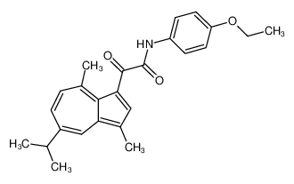 Guaiazulen-3-ylglyoxalyl-(4-ethoxyphenylamid) CAS:69163-21-9 manufacturer & supplier