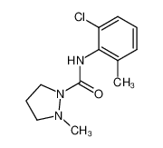 2-Methyl-pyrazolidine-1-carboxylic acid (2-chloro-6-methyl-phenyl)-amide CAS:69164-04-1 manufacturer & supplier