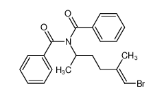 N-Benzoyl-N-((Z)-5-bromo-1,4-dimethyl-pent-4-enyl)-benzamide CAS:69169-41-1 manufacturer & supplier