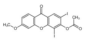 3-Acetoxy-2,4-diiod-6-methoxixanthon CAS:69170-14-5 manufacturer & supplier