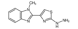 2-(2-hydrazino-thiazol-4-yl)-1-methyl-1H-benzoimidazole CAS:69170-34-9 manufacturer & supplier