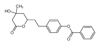 3-hydroxy-3-methyl-7-(p-benzoyloxyphenyl)-5-heptanolide CAS:69172-15-2 manufacturer & supplier