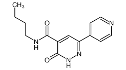 3-oxo-6-(pyridin-4-yl)-N-(n-butyl)-2,3-dihydropyridazine-4-carboxamide CAS:691848-49-4 manufacturer & supplier