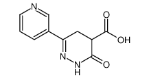 4-Pyridazinecarboxylic acid, 2,3,4,5-tetrahydro-3-oxo-6-(3-pyridinyl)- CAS:691848-97-2 manufacturer & supplier