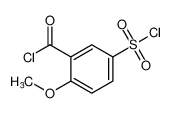 Benzoyl chloride, 5-(chlorosulfonyl)-2-methoxy- CAS:69185-96-2 manufacturer & supplier