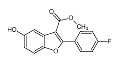 methyl 2-(4-fluorophenyl)-5-hydroxy-1-benzofuran-3-carboxylate CAS:691856-96-9 manufacturer & supplier