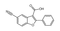 3-Benzofurancarboxylic acid, 5-cyano-2-phenyl- CAS:691857-18-8 manufacturer & supplier