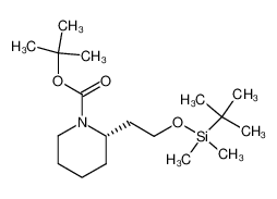 (S)-2-[2-(tert-butyldimethylsilanyloxy)ethyl]-piperidine-1-carboxylic acid tert-butyl ester CAS:691857-81-5 manufacturer & supplier