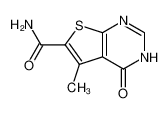 5-methyl-4-oxo-3,4-dihydrothieno[2,3-d]pyrimidine-6-carboxamide CAS:691862-37-0 manufacturer & supplier