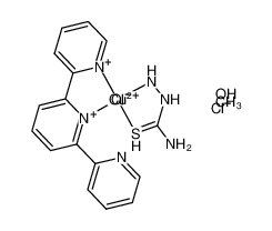 [Cu(2,2':6',2'-terpyridine)(thiosemicarbazide)Cl]Cl*CH3OH CAS:691869-68-8 manufacturer & supplier