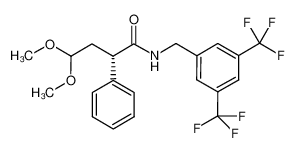 (S)-N-(3,5-bis(trifluoromethyl)benzyl)-4,4-dimethoxy-2-phenylbutanamide CAS:691875-88-4 manufacturer & supplier