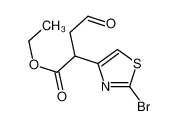 ethyl 2-(2-bromo-1,3-thiazol-4-yl)-4-oxobutanoate CAS:691877-08-4 manufacturer & supplier