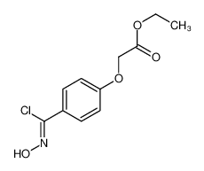 ethyl 2-[4-(C-chloro-N-hydroxycarbonimidoyl)phenoxy]acetate CAS:691884-24-9 manufacturer & supplier