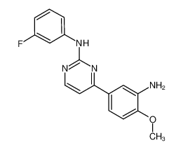 4-(3-amino-4-methoxyphenyl)-N-(3-fluorophenyl)pyrimidin-2-amine CAS:691894-96-9 manufacturer & supplier