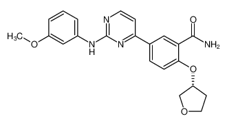 (R)-5-(2-((3-methoxyphenyl)amino)pyrimidin-4-yl)-2-((tetrahydrofuran-3-yl)oxy)benzamide CAS:691895-73-5 manufacturer & supplier