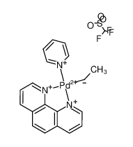 [Pd(CH2CH3)(1,10-phenanthroline)(pyridine)][O3SCF3] CAS:691899-69-1 manufacturer & supplier