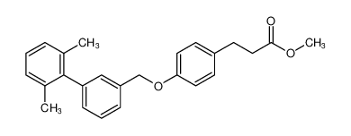 methyl 3-(4-((2',6'-dimethyl-[1,1'-biphenyl]-3-yl)methoxy)phenyl)propanoate CAS:691900-41-1 manufacturer & supplier