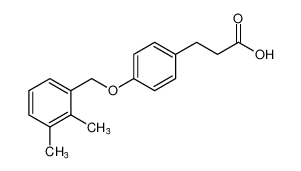 Benzenepropanoic acid, 4-[(2,3-dimethylphenyl)methoxy]- CAS:691902-12-2 manufacturer & supplier