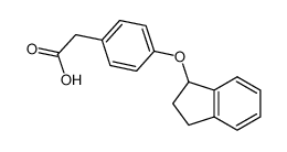 4-[(2,3-dihydro-1H-inden-1-yl)oxy]benzeneacetic acid CAS:691903-88-5 manufacturer & supplier